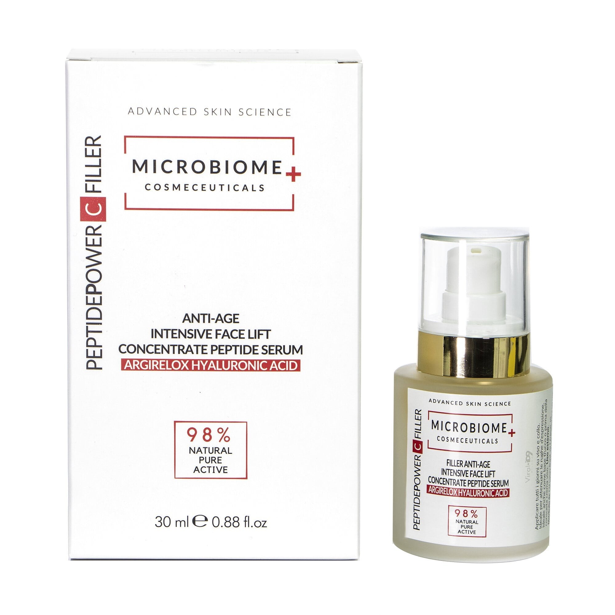 Microbiome Anti-Age Intensive Face Lift Concentrate Peptide Serum 30 ml