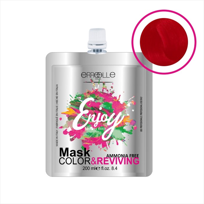 Enjoy Mask Color & Reviving Ammonia free 200 ml Rock Rosso