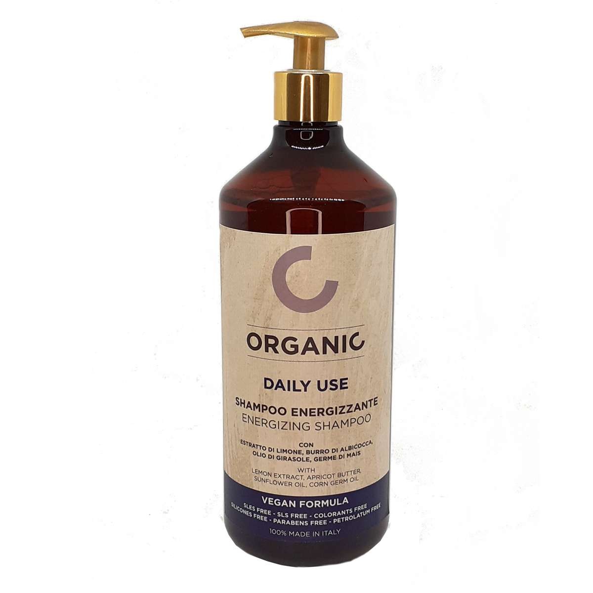 Organic Daily Use Shampoo Energizzante 1 lt