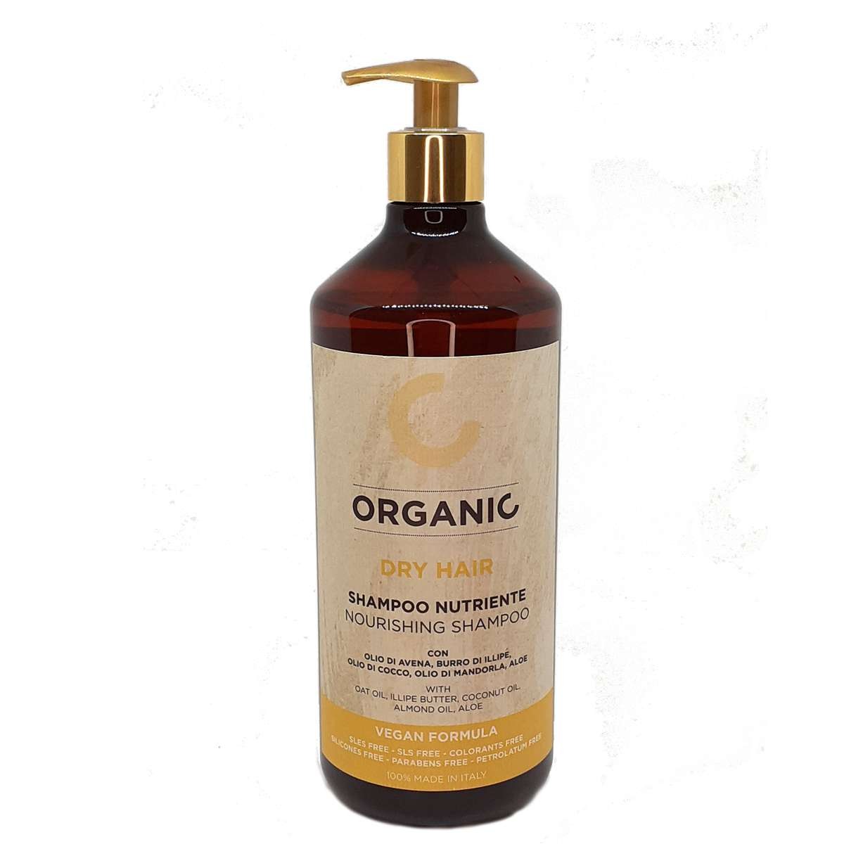 Organic Dry Hair Shampoo Nutriente 1 lt