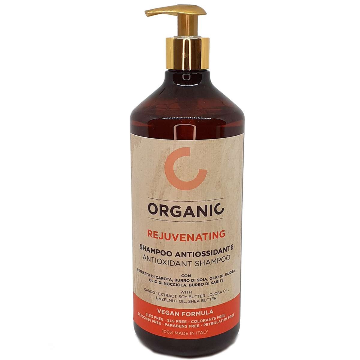 Organic Rejuvenating Shampoo Antiossidante 1 lt