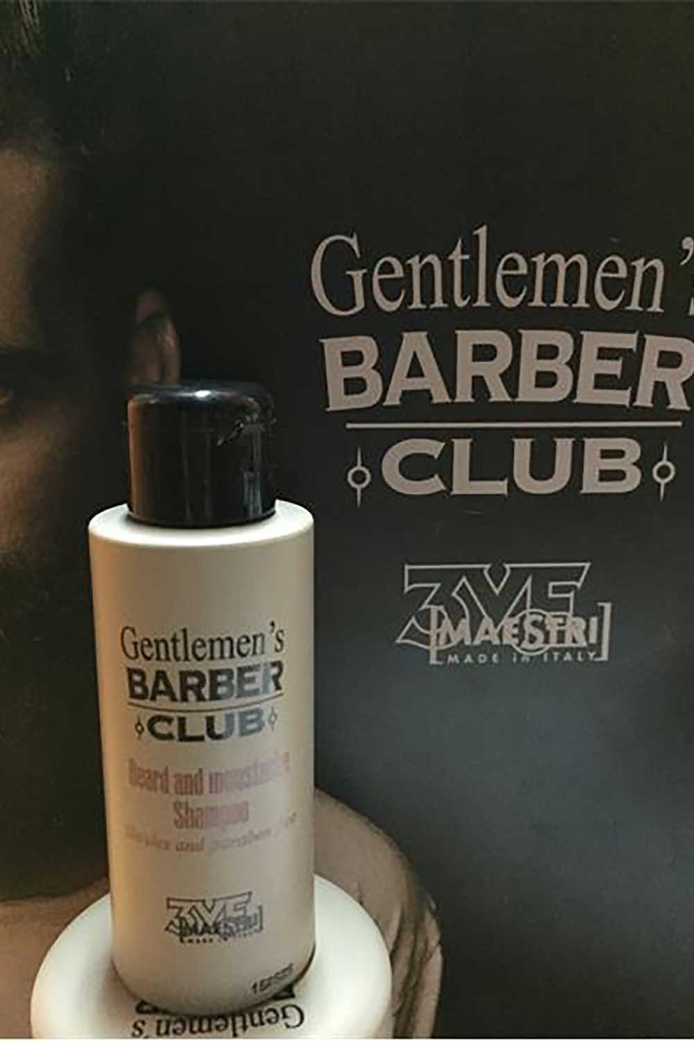 3ME Gentlemen's Barber Club Beard and Moustache Shampoo 100 ml