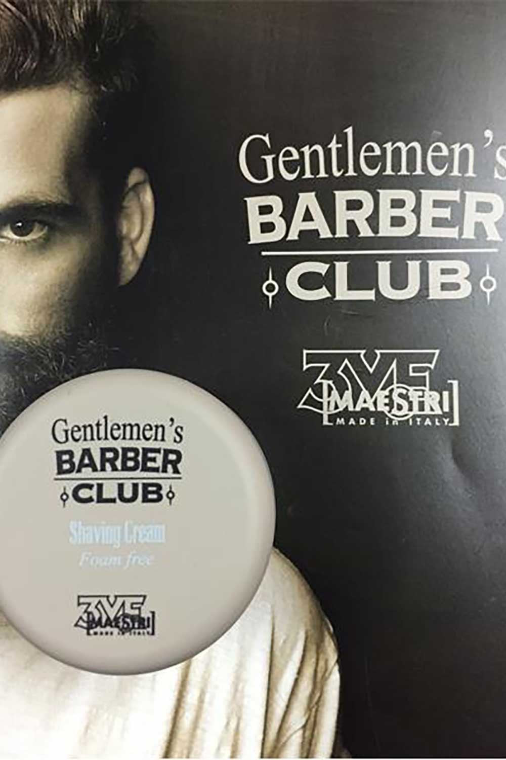 3ME Gentlemen's Barber Club Shaving Cream 125 ml