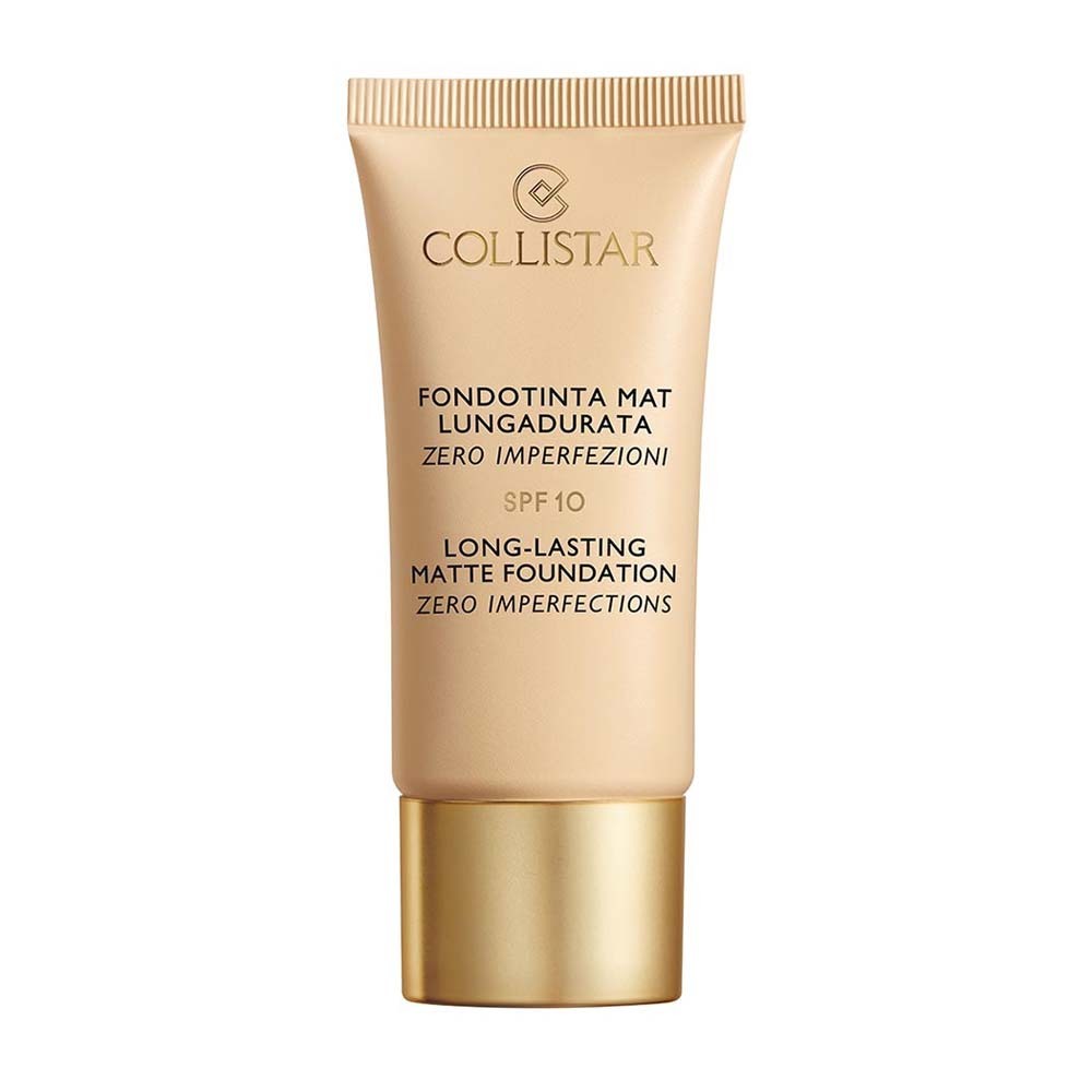 Collistar Fondotinta Mat Lunga Durata Zero Imperfezioni SPF 10 - 6 Nocciola