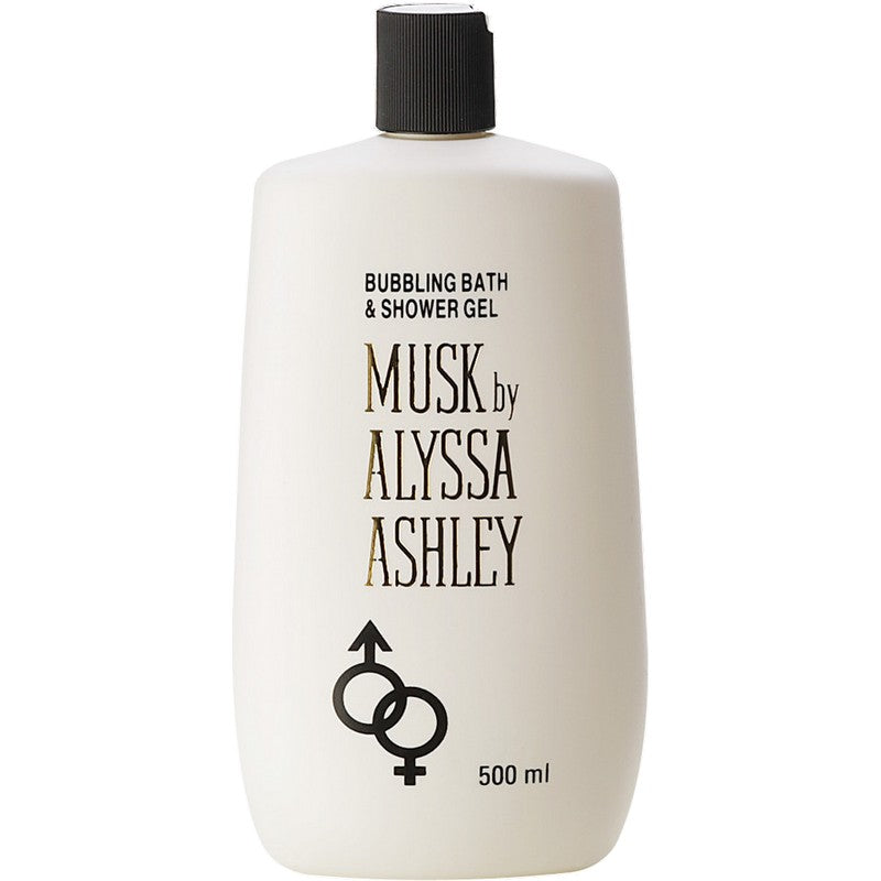Alyssa Ashley Musk Bubbling Bath e Shower Gel 500 ml