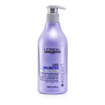 L'Oreal Shampoo Liss Unlimited Keratinol Complex 500 ml.