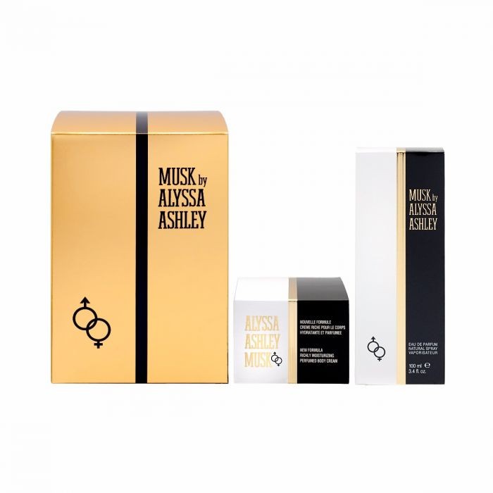 Alyssa Ashley Musk Kit EDP 100 ML + Body Cream 250 ml